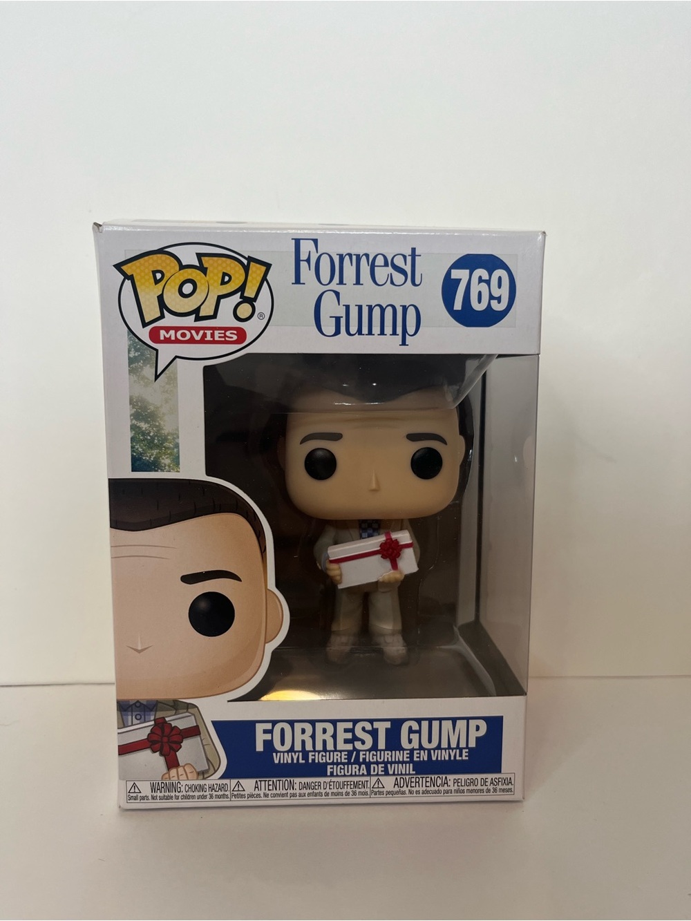 Funko Pop! Movies Forrest Gump #769 With Chocolates Vinyl Figure (Vaulted)